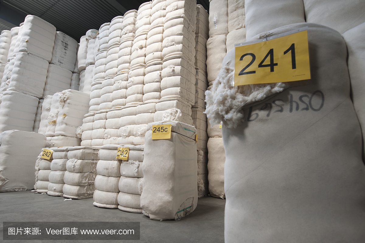 紡紗工廠的材料